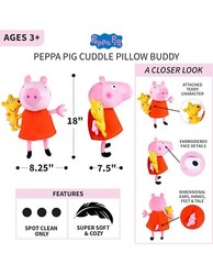 Pepa Pig Pink in Muddy BIG 18 in Plush Soft & Cuddly Stuffed Animal Peluche