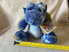Aurora Legendary Friends Verath Firebreath Dragon Plush NEW w/tags blue SO CUTE
