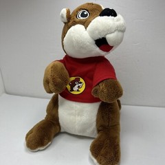 JAAG Buc-ees Beaver Mascot 10” Plush With TShirt. Missing Hat