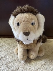 National Geographic Stuffed Animal Plush Lion Lelly Kids Toys EUC