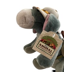 Walt Disney World Parks Animal Kingdom SAFARI EEYORE 10″ Plush Toy