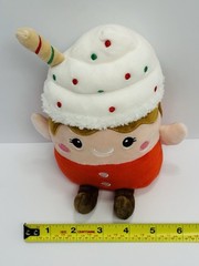 Walmart Holiday Time Foodie Cutie 8″ Christmas Decor Drink Stuffed Plush 339469