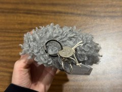 Jellycat Amuseables Storm Cloud Bag Charm Keychain – Soft Plush Keychain Gift