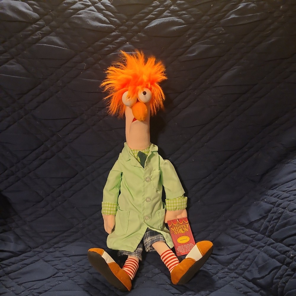 Vintage BEAKER HONEYDEW The Muppet Show Plush Doll with Tags – 2003 Sababa Toys