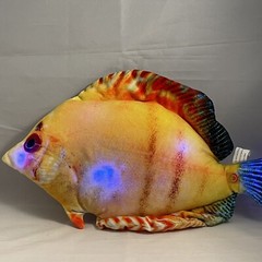Bstaofy LED Tropical Fish Nightlight Plush Stuffed Animal 16.5″