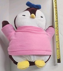 Pudgy Penguins Bow Sweater Penguin Plush Buddy Collectible Stuffed Animal (T126)