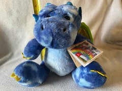 Aurora Legendary Friends Verath Firebreath Dragon Plush NEW w/tags blue SO CUTE