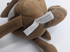 Rigby – Regular Show 2014 RARE 18″ Plush Toy Factory Cartoon Network Yeah-Yuh!
