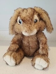 Build A Bear Plush Rabbit Hop The Movie Stuffed Brown Beige Paws Easter Bunny