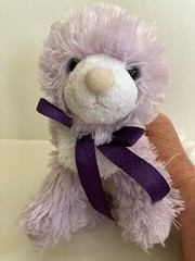 The Boyds Collection 1988-2003 Purple Cuddle Fluff Cat – Taffy