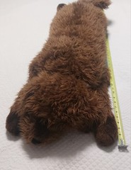 Chocolate Labrador Plush 44″ Body Pillow Plow & Hearth Cuddle Dog JUMBO SIZE