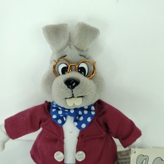 Give Kids the World Mayor Clayton Bunny Rabbit Easter Suit Stuffed Plush 10″