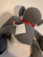 Hallmark Sherman Sheep Plush 1985 Original Vintage Christmas Stuffed Animal