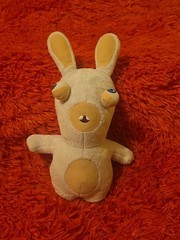 Rabbids Ubisoft White Plush Rabbit Stuffed Animal Toy 2014 McFarlane Fast Ship