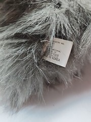 Vtg Yangjee Korea Realistic Old English Sheepdog Plush Stuffed Dog