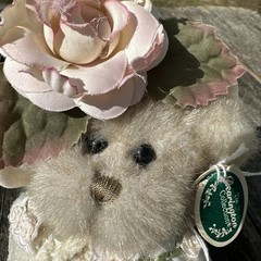The Bearington Collection Bear Joyce 143128 Plush Stuffed Animal Toy With Tags