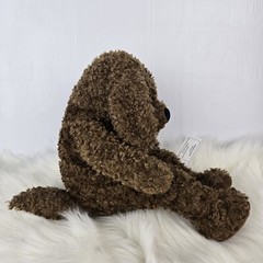 Rare IKEA Gosig Spaniel Brown Curly Hair Puppy Dog Plush 15.75″