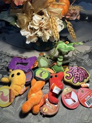 GIANTmicrobes Anatomy Plush Keychains – NEW with Tags – (price Per One)