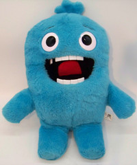 The Toothless Monster 13″ Monte Meli Tooth Fairy Plush Blue (9 Teeth)