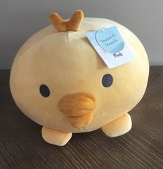 Comfort Bay Plush Heatable Huggable Yellow Chick Microwave Insert Bag Inside