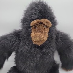 Vintage Rare Creepy Face Furry Gorilla Superior Toy And Novelty Co Plush Soft