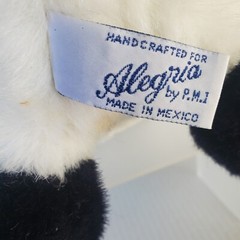 Vintage Alegria By PMI Plush Siamese Cat Kitten Playful Pose Blue Eyes 8″H