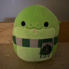 Squishmallow Harry Potter Hogwarts House Slytherin Snake 8 Inch Soft Plush