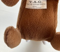 T.A.G. Sea Life Animals Alexon Walrus Plush Brown Stuffed Animal Toy Soft