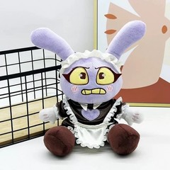 11in Maid Jax Plush Toy | Funny Anime-Style Stuffed Doll | Cute Gift for Fans