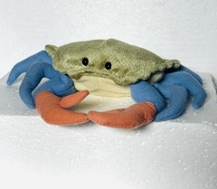 Douglas Plush Buster Blue Crab Stuffed Animal 8” 2018 #3741