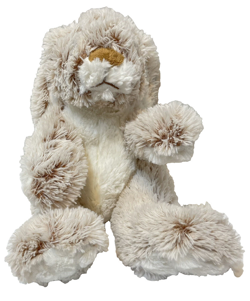 Melissa and Doug Soft Plush Lovey Bunny Rabbit Brown Cream 10 inches