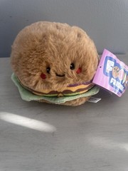 Toy Factory Collectible Foodie Friends Series 2 Sammy Hamburger 6″ Stuffed Plush