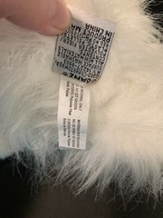 Ganz Webkinz SAMOYED Fluffy Dog Plush *RETIRED* NO CODE