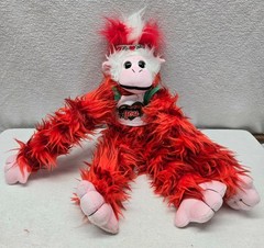 Holiday Monkey by Kipp Brothers, 16″ Tall “I Love You” w/ Latching Hands