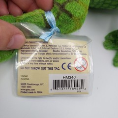Webkinz Iguana 16″ Lizard Plush Stuffed Animal Figure by Ganz With Code Tag
