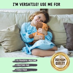 Capybara Microwavable & Weighted Stuffed Animals – 1.5 Lbs Medium,
