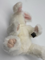 VTG Vinyl Face Baby/ Bunny Rabbit 19” Stuffed Plush Doll Green Trading Co.