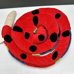 Animal Alley Coiled Rattle Snake 13” Blue Red Y2K Stuffed Animal Plush Toys R Us