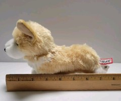 Douglas Cuddle Toys Plush Corgi Puppy Dog Stuffed Animal #1713 2021 8″ Tan White