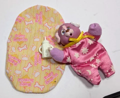 Hasbro Vintage PUPPY SLEEP N SURPRISE 1992 It’s a Girl with Bottle Sleeping Bag