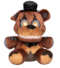 Jazwares Five Nights At Freddy’s FNAF Nightmare Freddy 8″ Plush Glow Dark Eyes