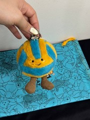 Jellycat Amuseables Volleyball Plush Bag Charm Keychain NWT – Cute Sport Gift