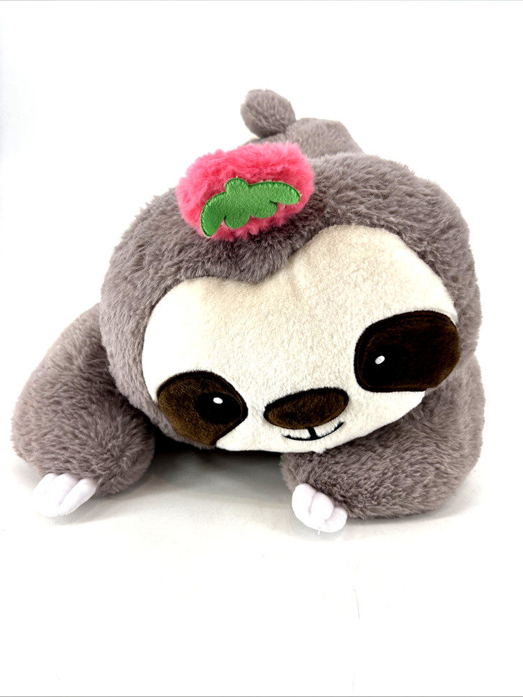 uoozii 24″ | 5 Pounds Grey Sloth Weighted Stuffed Animals with Unscented Micro