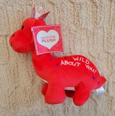 Dinosaur King Queen 11″ Plush Red Wild About You Stuffed Animal Love