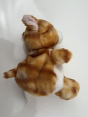 Aurora World Palm Pals Meow Kitty Orange Tabby Cat Kitten Plush Stuffed Animal