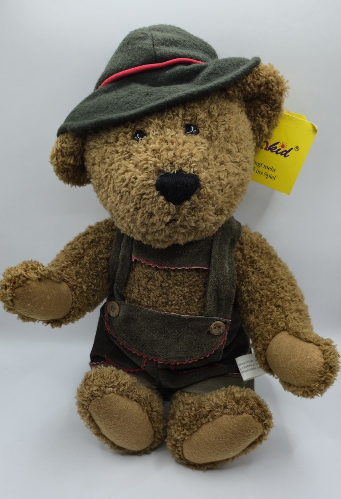 Vintage Sunkid Bavarian Bear From Germany W/ Tag