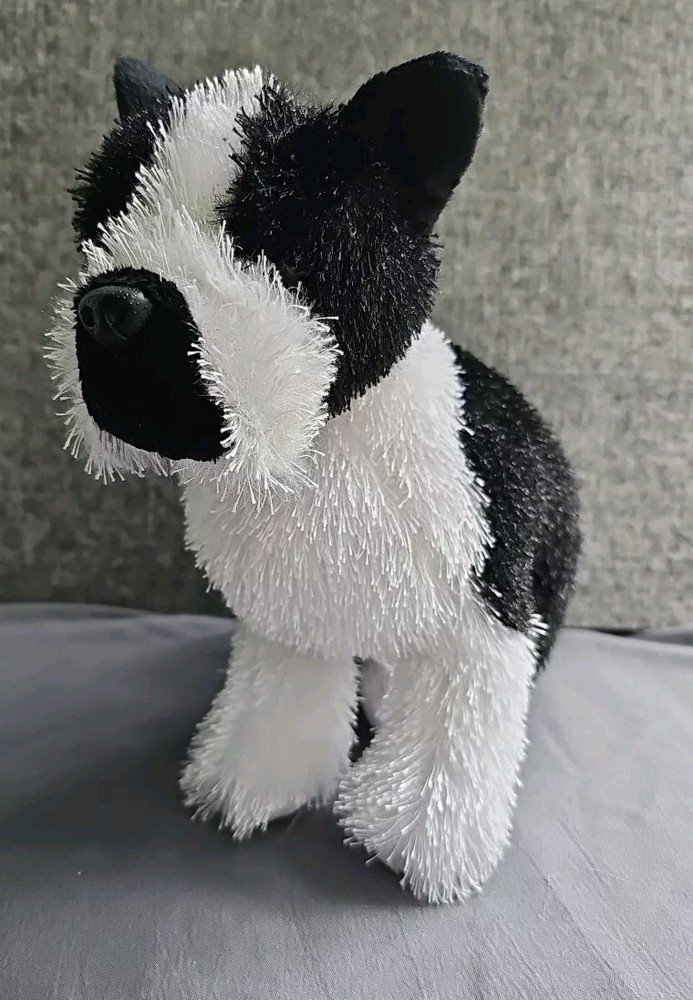 Ganz Webkinz Boston Terrier Plush Stuffed Animal HM173 NO CODE