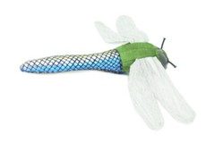 Dragonfly Finger Puppet, Plush Dragon Fly, Stuffed Toy, Realistic, 7″ FM04 B233