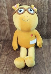 Arthur Aardvark Night Buddies 15″ Plush PBS Kids Partially Works