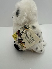 Wild Republic Audubon Birds White Snowy Owl Plush Toy Original Tag Working Sound
